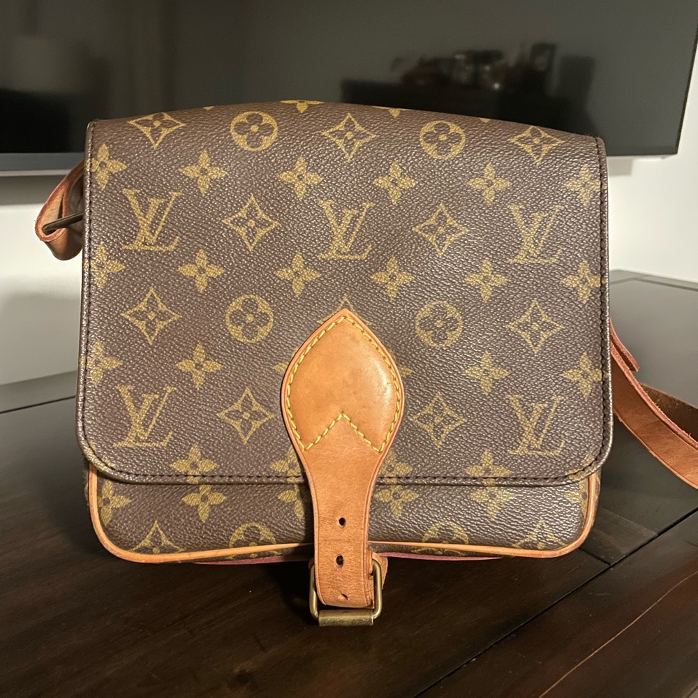 Louis Vuitton Brown Monogram Messenger Bag